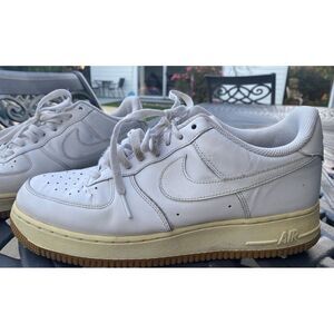 Nike Air Force 1 Low‎ Men's US Sz 10 White Athletic Shoes